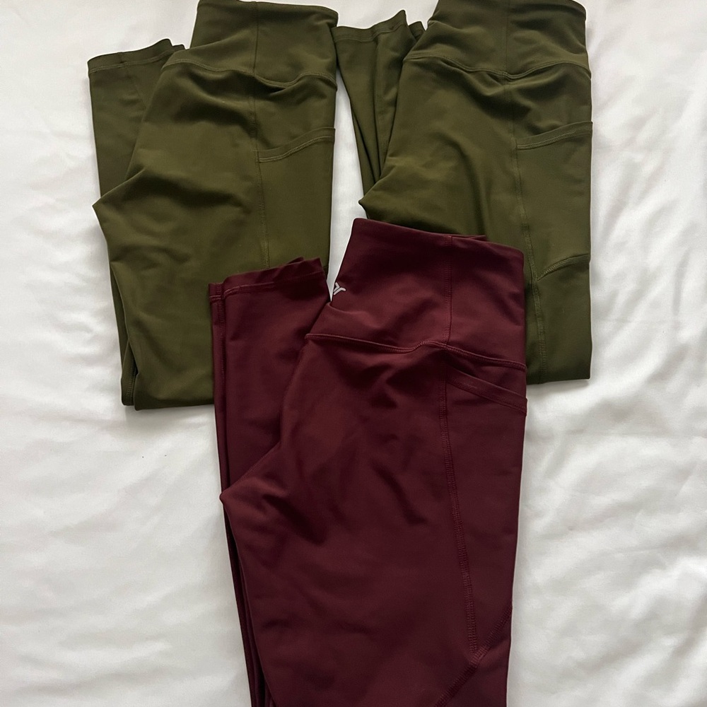 Old Navy Active Powersoft leggings set of 3 size s